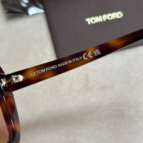 Tom Ford Brown Tortoise Sunglasses main image 6